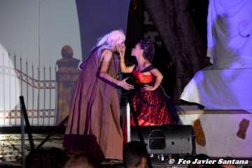 Telde se asusta con el Perro Maldito en Valsequillo (Foto Francisco Javier Santana, Acfi Press y TA)